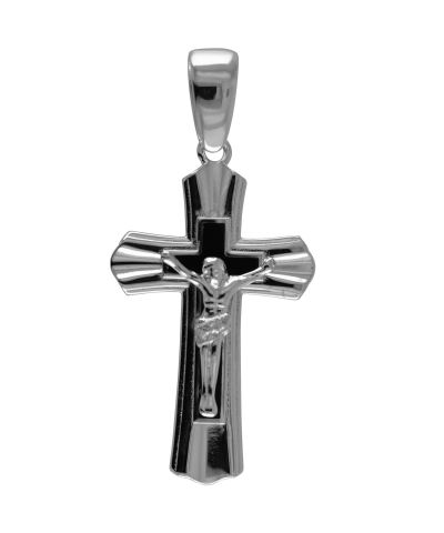 925 Sterling Silver Cross Pendant Charm