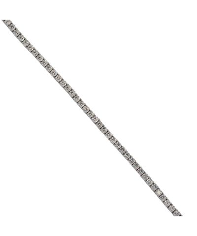 925 Sterling Silver Tennis Bracelet 7 Inches